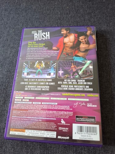 Xbox 360 kinect spiel zumba - xbox,
