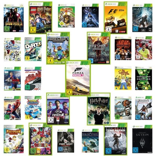 Xbox 360 spiele auswahl - -,