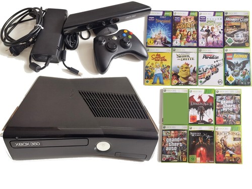 Xbox 360 slim 250 - xbox, gb,