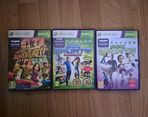 Xbox 360 kinect games - 3x,